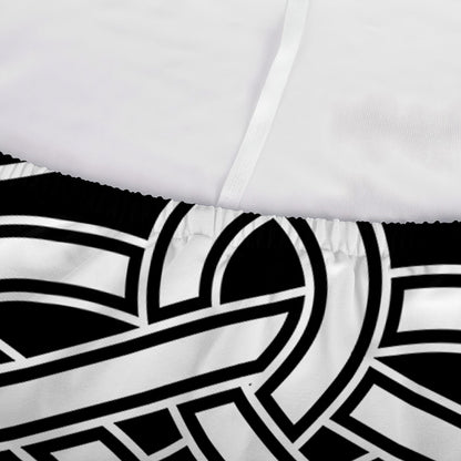 Mjolnir And Younger Futhark Print Sofa Cover