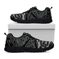 Mjolnir Hammer Of Thor Print Black Running Shoes