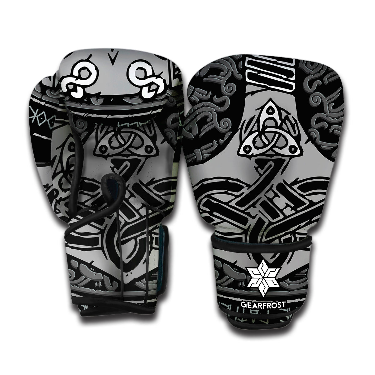 Mjolnir Hammer Of Thor Print Boxing Gloves