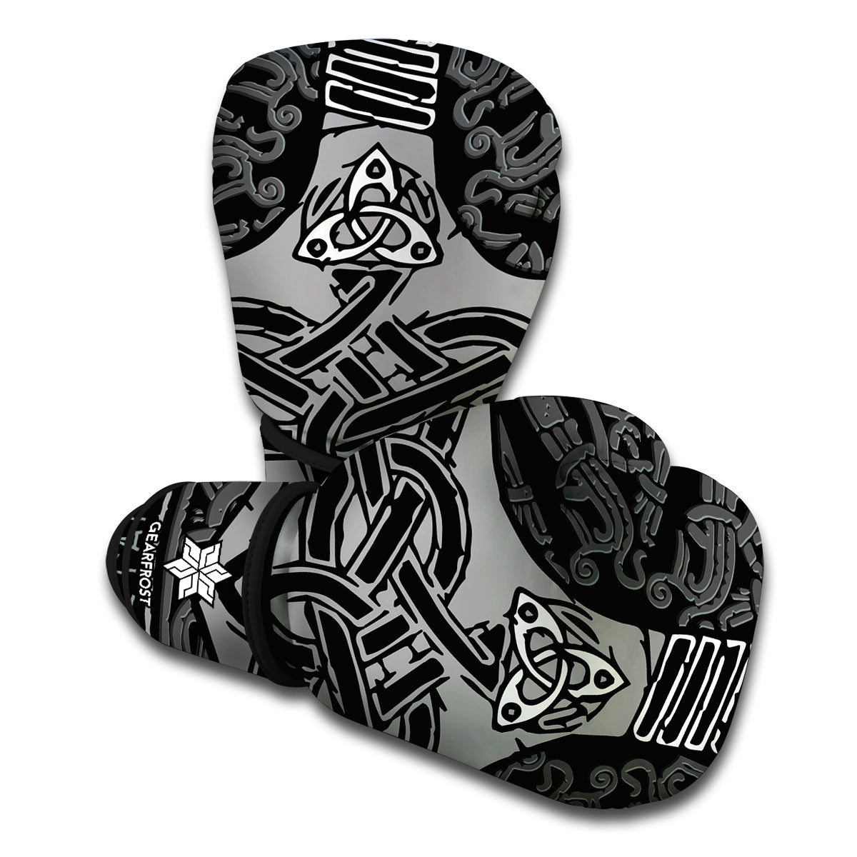 Mjolnir Hammer Of Thor Print Boxing Gloves