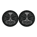 Mjolnir Hammer Of Thor Print Car Coasters