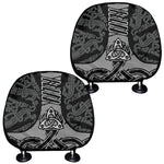 Mjolnir Hammer Of Thor Print Car Headrest Covers