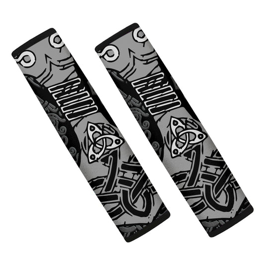 Mjolnir Hammer Of Thor Print Car Seat Belt Covers