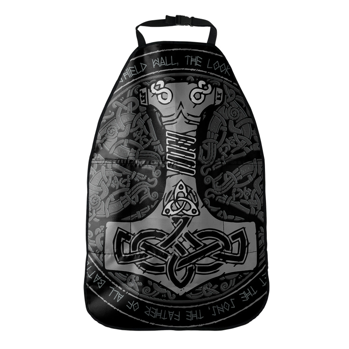 Mjolnir Hammer Of Thor Print Car Seat Organizers
