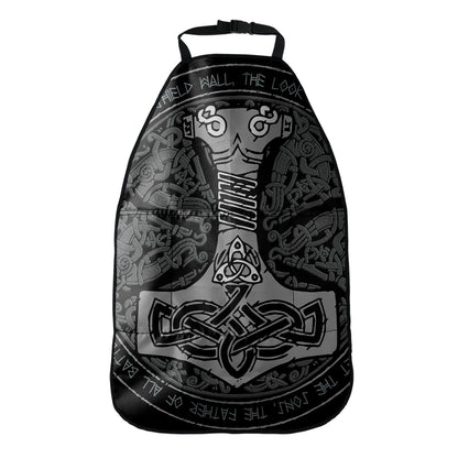 Mjolnir Hammer Of Thor Print Car Seat Organizers