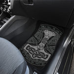 Mjolnir Hammer Of Thor Print Front and Back Car Floor Mats