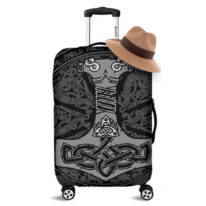 Mjolnir Hammer Of Thor Print Luggage Cover