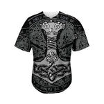Mjolnir Hammer Of Thor Print Men's Baseball Jersey