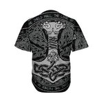 Mjolnir Hammer Of Thor Print Men's Baseball Jersey