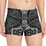 Mjolnir Hammer Of Thor Print Men's Boxer Briefs