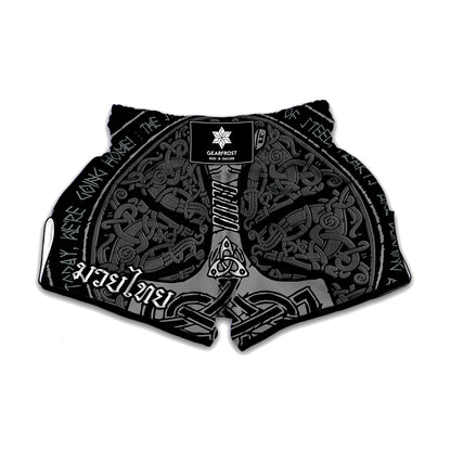 Mjolnir Hammer Of Thor Print Muay Thai Boxing Shorts