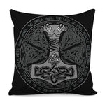 Mjolnir Hammer Of Thor Print Pillow Cover