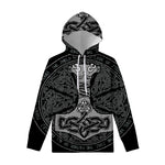 Mjolnir Hammer Of Thor Print Pullover Hoodie
