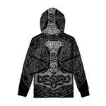 Mjolnir Hammer Of Thor Print Pullover Hoodie