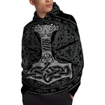 Mjolnir Hammer Of Thor Print Pullover Hoodie