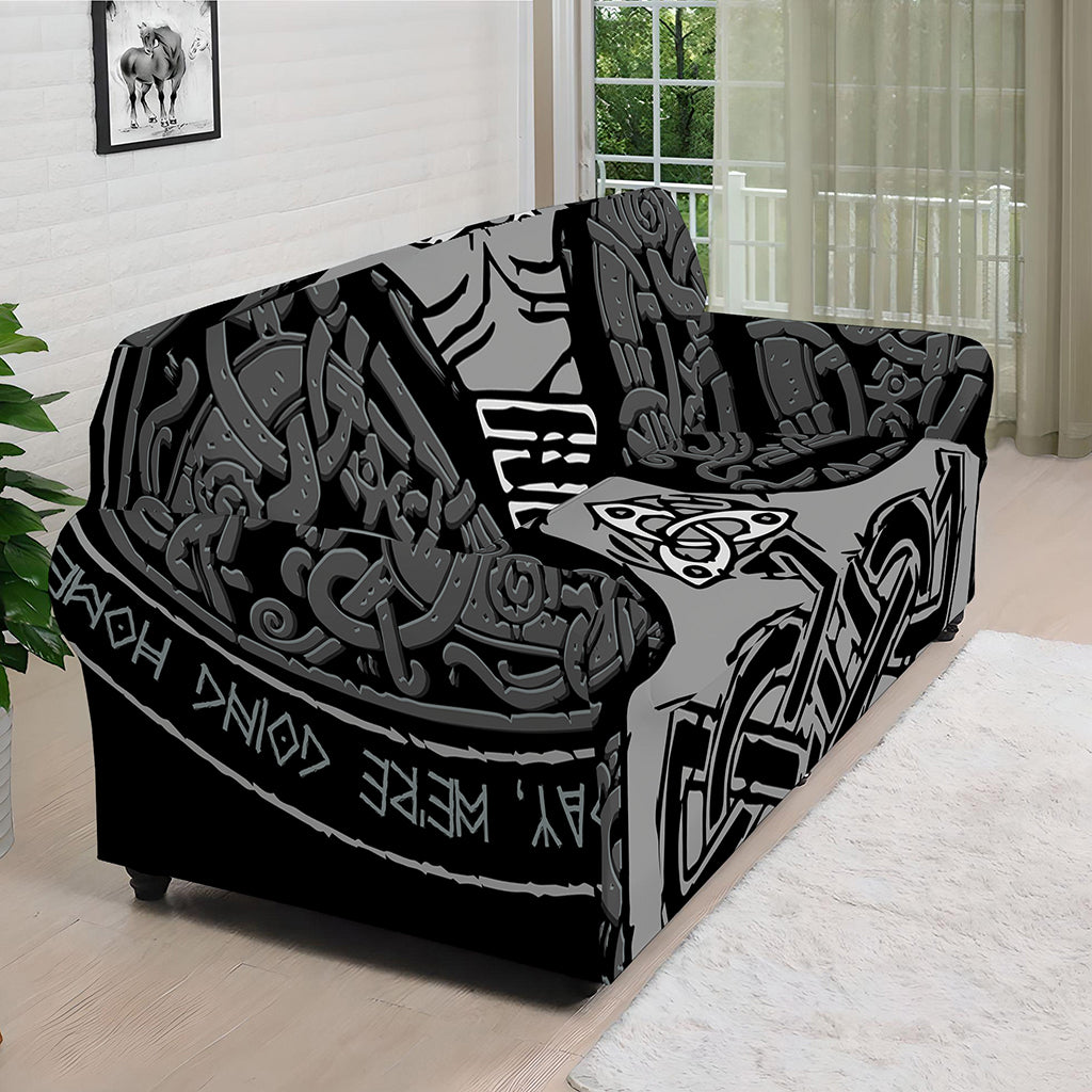 Mjolnir Hammer Of Thor Print Sofa Cover