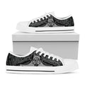 Mjolnir Hammer Of Thor Print White Low Top Sneakers