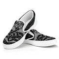 Mjolnir Hammer Of Thor Print White Slip On Sneakers