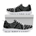 Mjolnir Hammer Of Thor Print White Sneakers