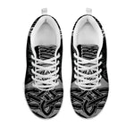 Mjolnir Hammer Of Thor Print White Sneakers