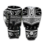 Mjolnir Norse Mythology Print Boxing Gloves
