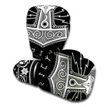 Mjolnir Norse Mythology Print Boxing Gloves