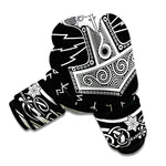 Mjolnir Norse Mythology Print Boxing Gloves