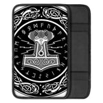 Mjolnir Norse Mythology Print Car Center Console Cover