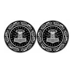 Mjolnir Norse Mythology Print Car Coasters