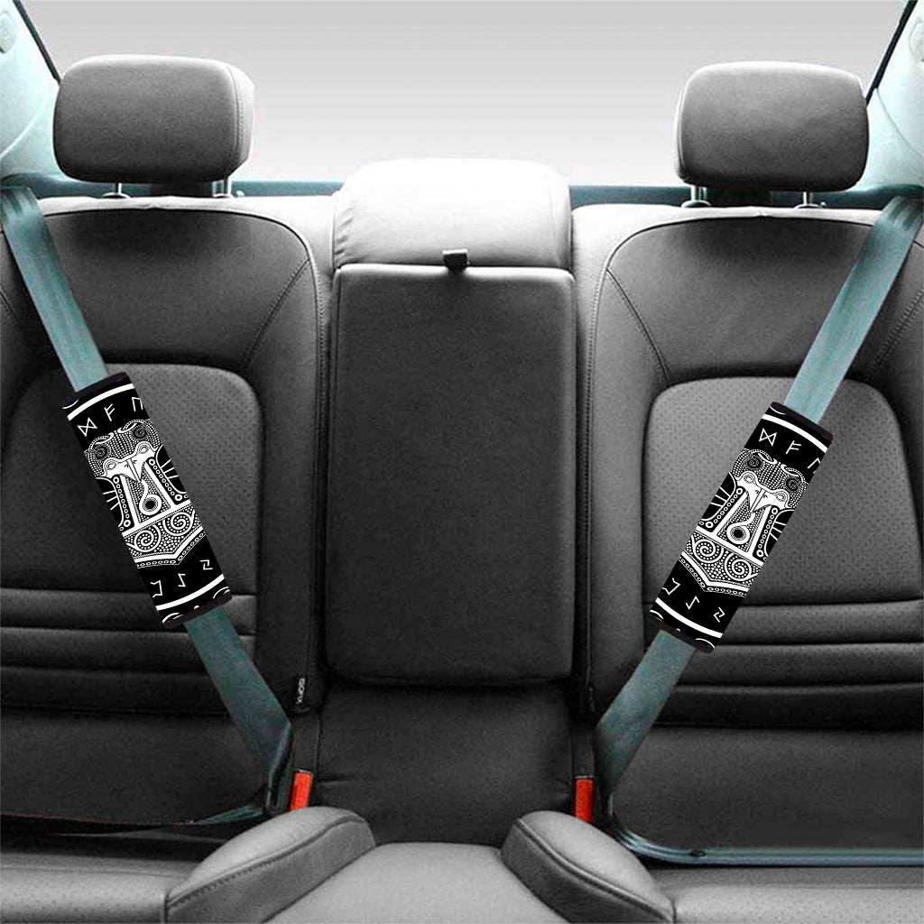 Mjolnir Norse Mythology Print Car Seat Belt Covers