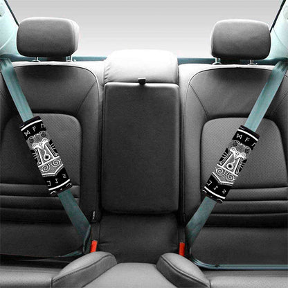 Mjolnir Norse Mythology Print Car Seat Belt Covers