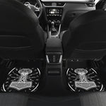 Mjolnir Norse Mythology Print Front and Back Car Floor Mats