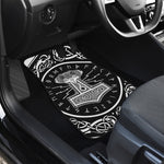 Mjolnir Norse Mythology Print Front Car Floor Mats