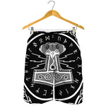 Mjolnir Norse Mythology Print Men's Shorts