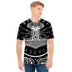 Mjolnir Norse Mythology Print Men's T-Shirt