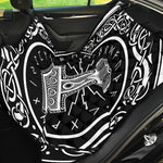 Mjolnir Norse Mythology Print Pet Car Back Seat Cover