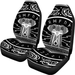 Mjolnir Norse Mythology Print Universal Fit Car Seat Covers