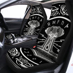 Mjolnir Norse Mythology Print Universal Fit Car Seat Covers