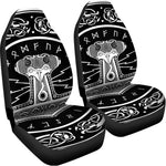 Mjolnir Norse Mythology Print Universal Fit Car Seat Covers