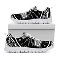 Mjolnir Norse Mythology Print White Running Shoes
