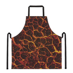 Molten Lava Print Apron
