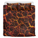 Molten Lava Print Duvet Cover Bedding Set