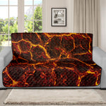 Molten Lava Print Futon Protector