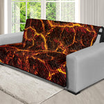 Molten Lava Print Futon Protector