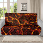 Molten Lava Print Futon Protector