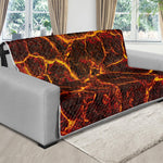 Molten Lava Print Futon Protector