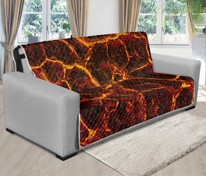 Molten Lava Print Futon Protector