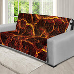 Molten Lava Print Futon Protector