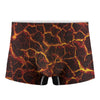 Molten Lava Print Men's Boxer Briefs