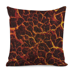 Molten Lava Print Pillow Cover